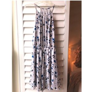 Banana Republic Floral Halter Dress